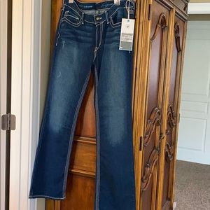 Arias Classic Boot Cut Denim Size 32R NWT